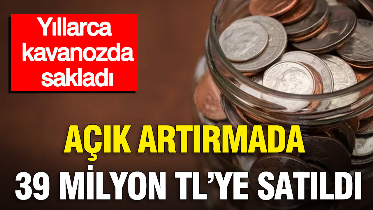 Yıllarca kavanozda sakladı: Açık artırmada 39 milyon TL’ye satıldı